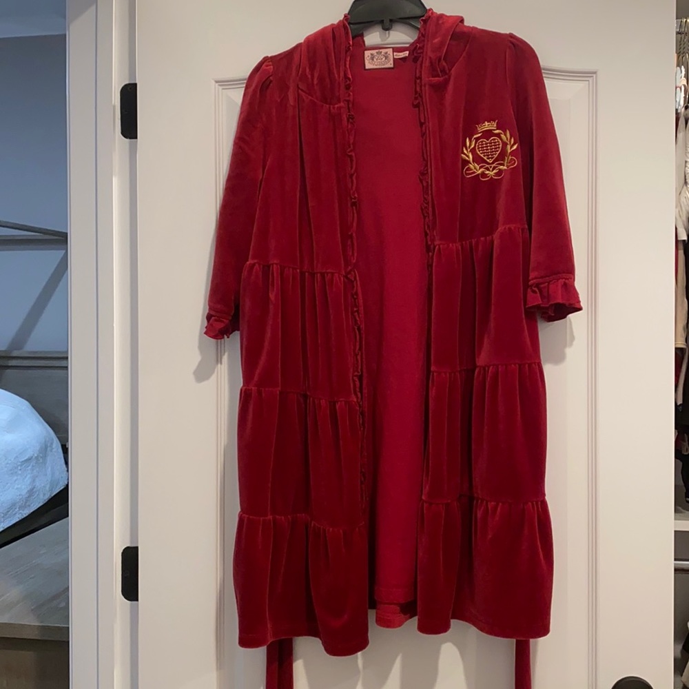 Women’s petite juicy couture velvet robe